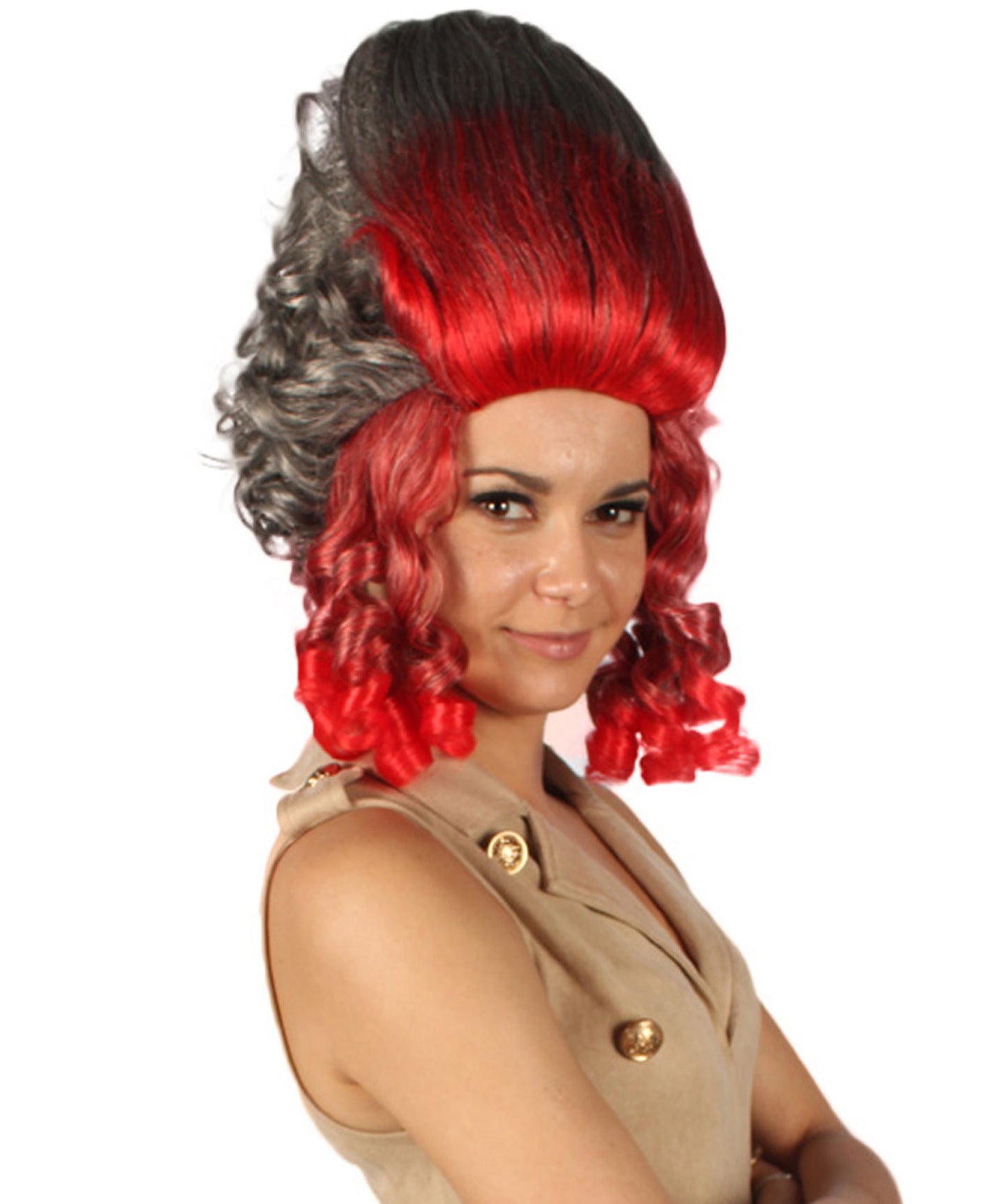 Wigs2youハロウィンパーティープレミアムレディースH-1988 美しい見た目の18世紀レディーズウィッグ