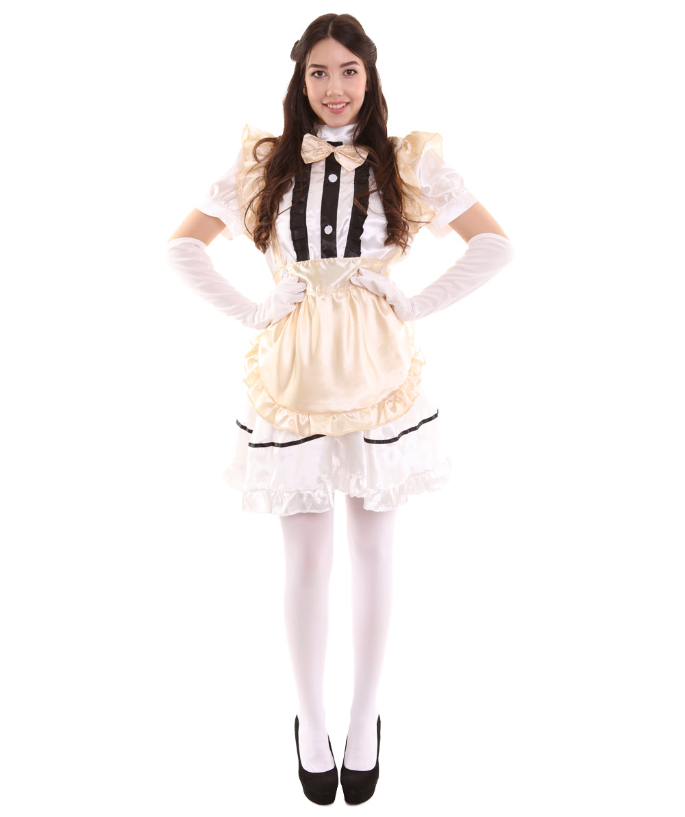 女性用 JCO-326_4 アニメ コスプレ フレンチメイド ファンシー ドレス コッパー コスプレ コスチューム