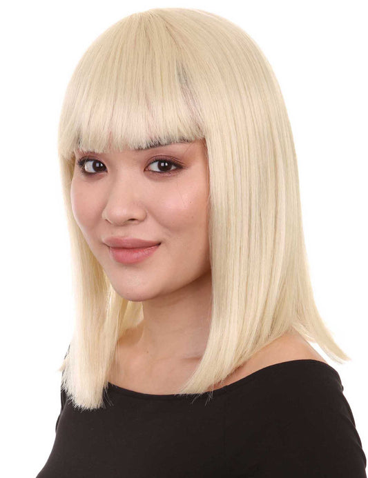 Wigs2you ハロウィンパーティー プレミアム レディース H-662 ブロンドボブウィッグ