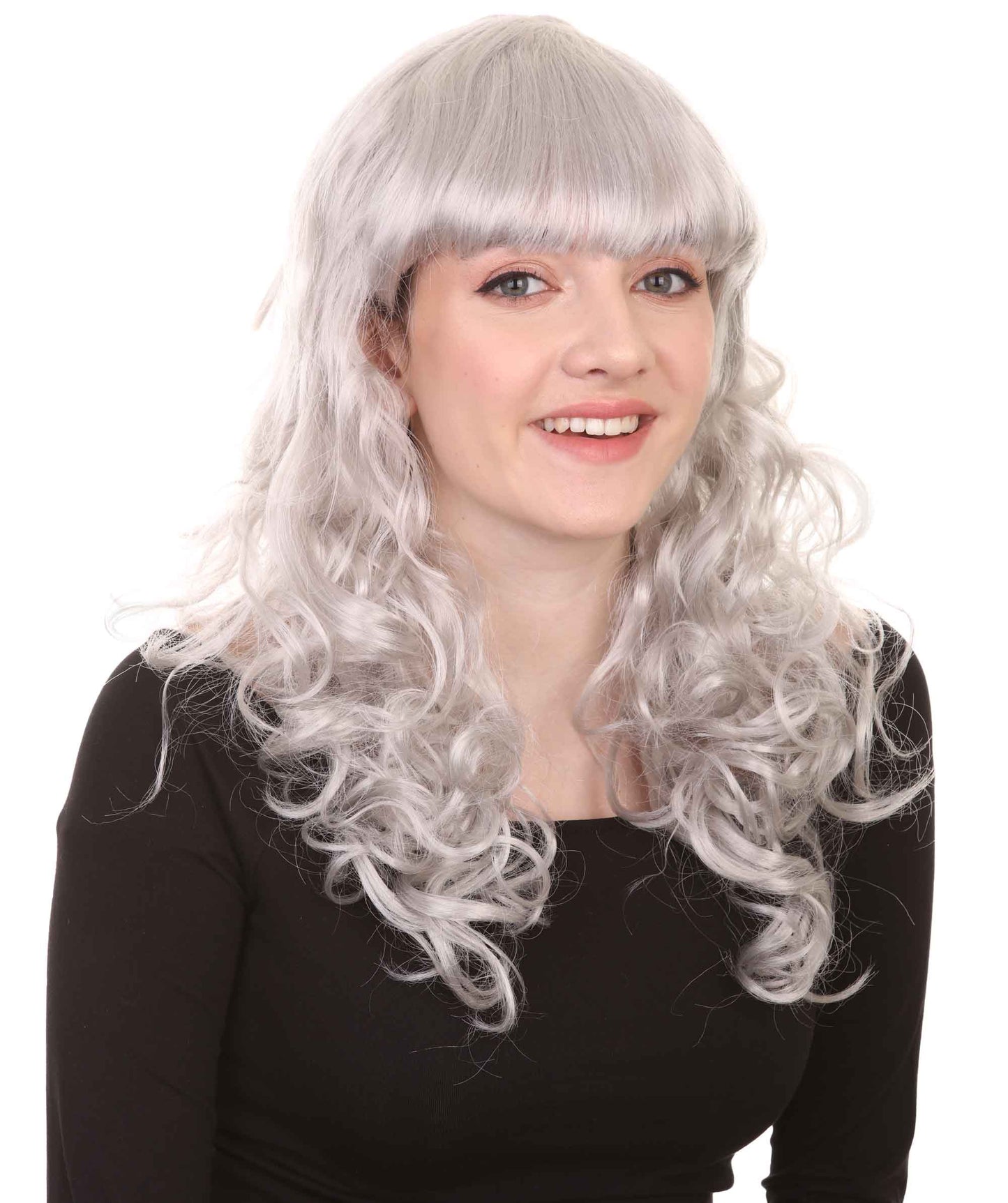 Wigs2you ハロウィンパーティープレミアム H-830 バットマン 女性ジョーカーウィッグ グレー色