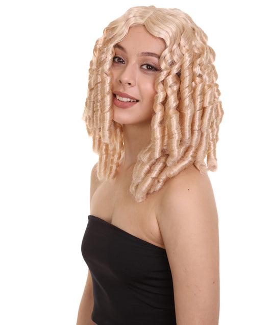 フィルムスターロングスパイラルカールレディースウィッグ H-2700 ファンシーキャラクターハロウィンパーティープレミアムウィッグ
