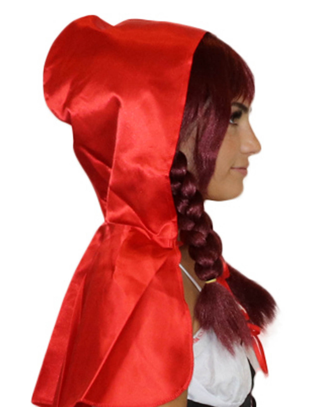 Wigs2you ハロウィン パーティー プレミアム レディース H-1652 簡単装着 とても快適 ピッピ ダークオーバーン