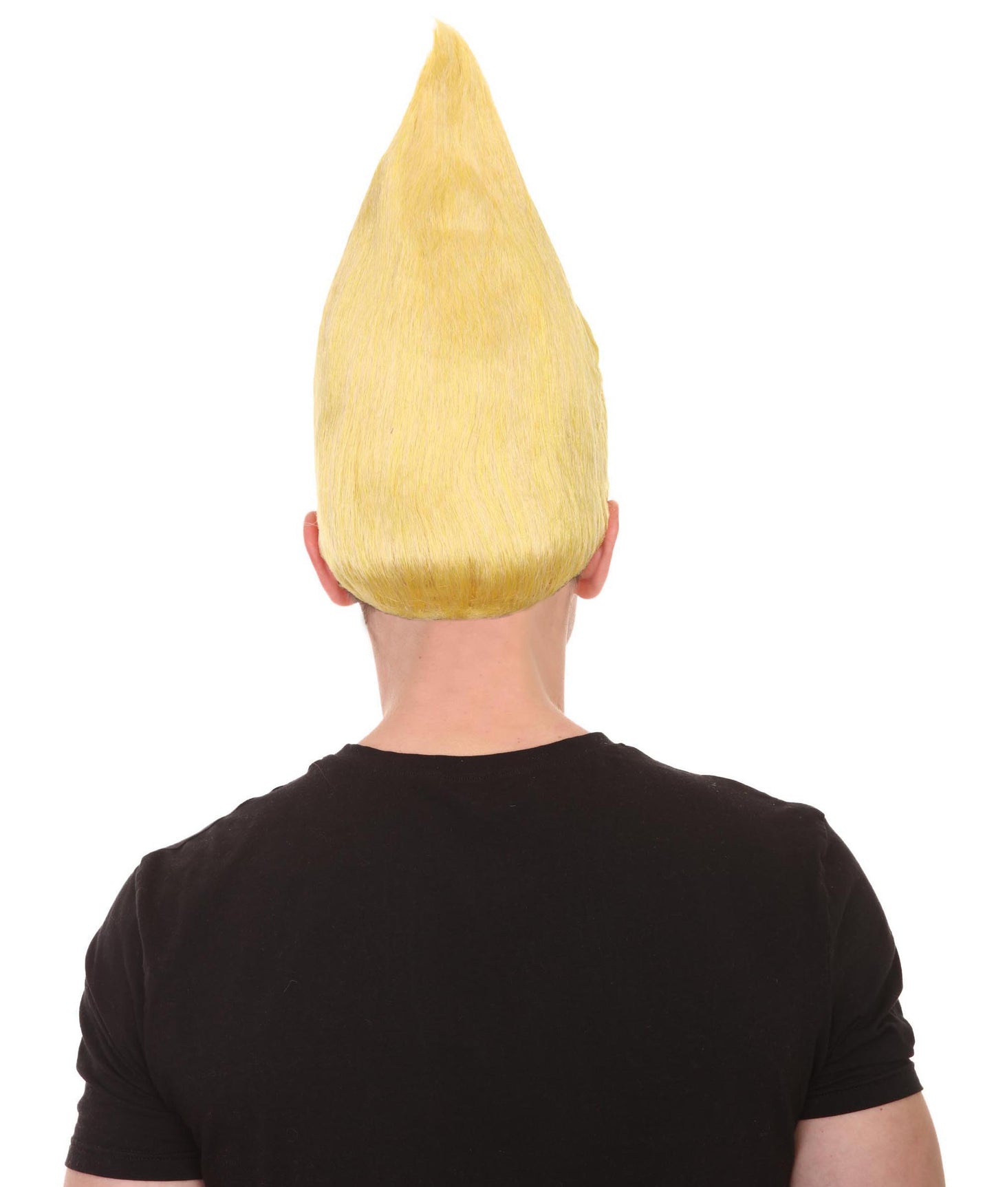ハロウィンパーティー プレミアム 男性用 H-2258 コスプレ ウィッグ トロル ファンタジー イエロー