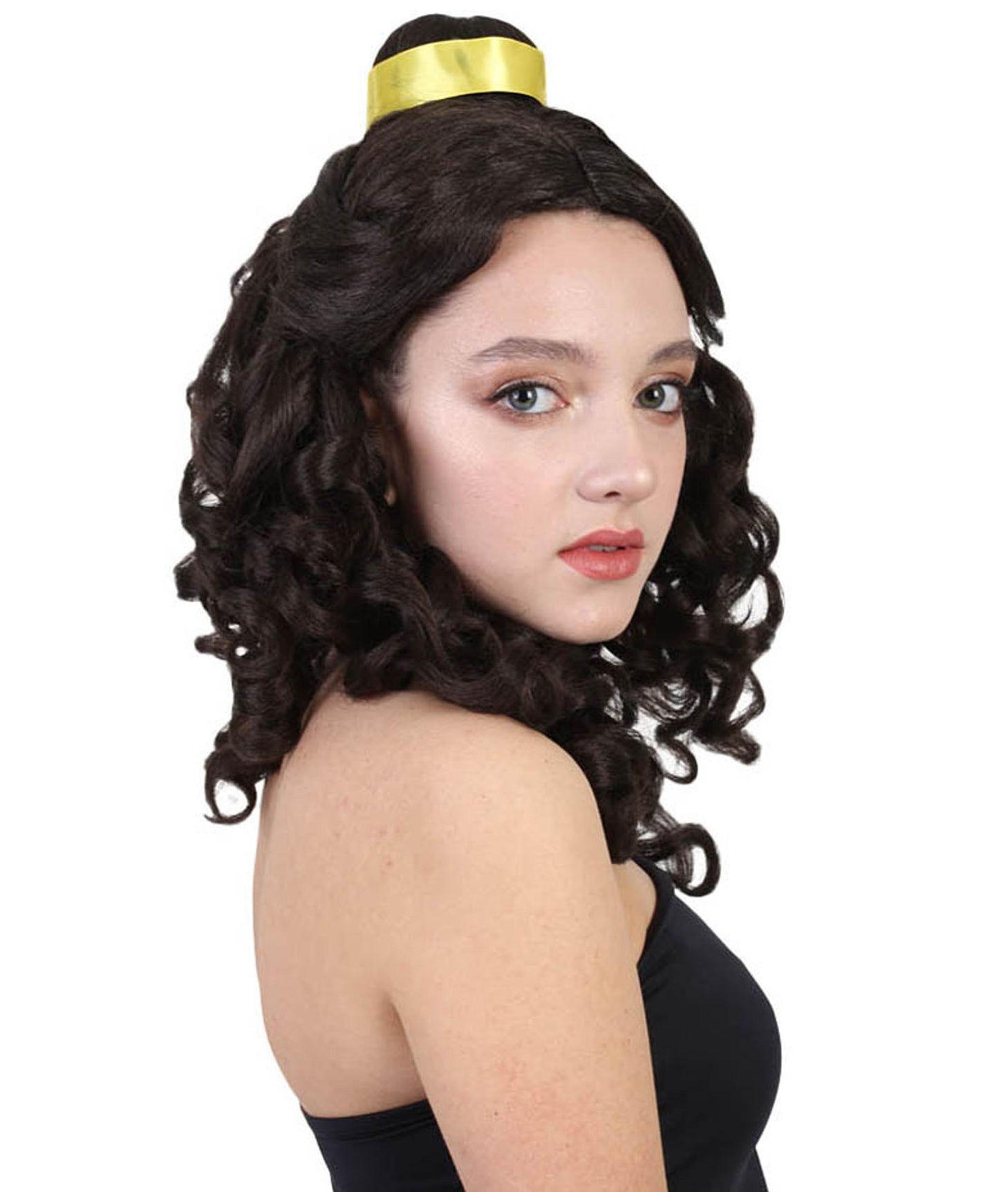 Wigs2you ハロウィンパーティープレミアムレディース H-1809 華やかに見える美女と野獣 ベル プレステージII