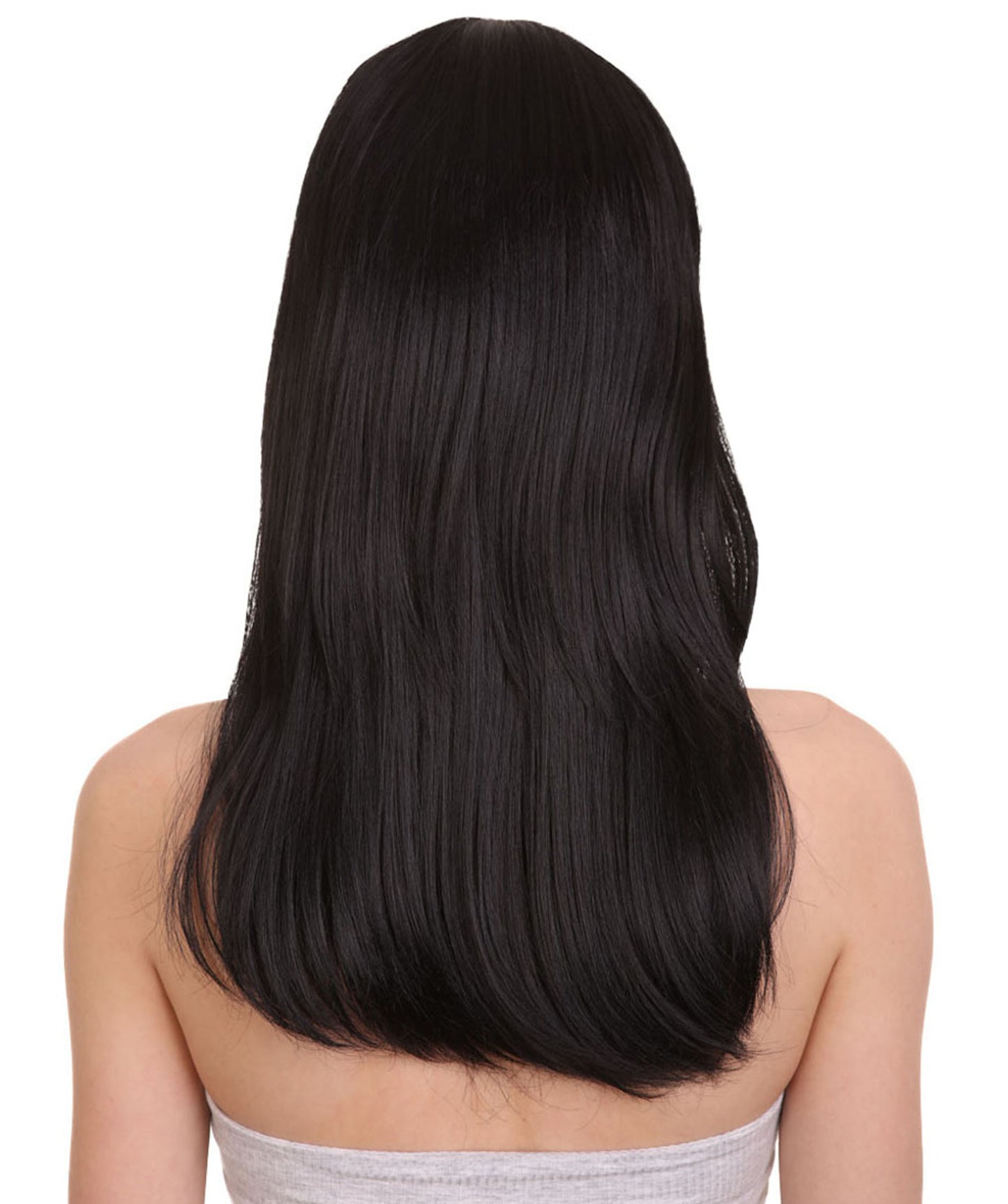 Wigs2you ハロウィン パーティー プレミアム レディース H-1055 とても快適なグラマー グリーン ウィッグ ブラック カラー
