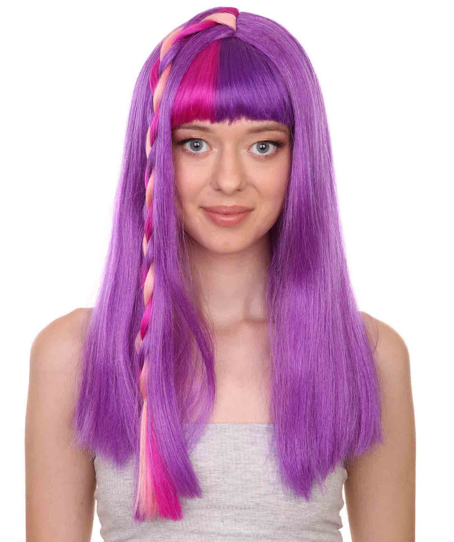 プレミアムハロウィンパーティーレディ H-5456 ロングレングス アニメポニーウィッグ