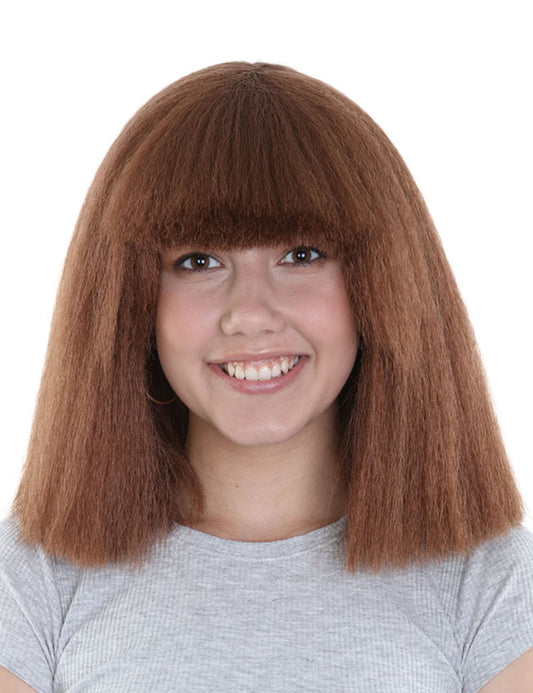 Wigs2you ハロウィンパーティープレミアムレディース H-1520 美しいルックを手に入れよう!ポップスターブラウンウィッグ