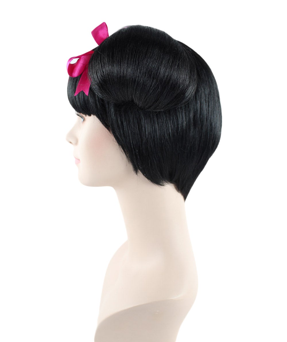 Wigs2you ハロウィン パーティー プレミアム レディース H-1445 着けやすい 快適なフィット感 独占コスプレウィッグ メラニー マルティネス スタイル ピンクとブラックウィッグ