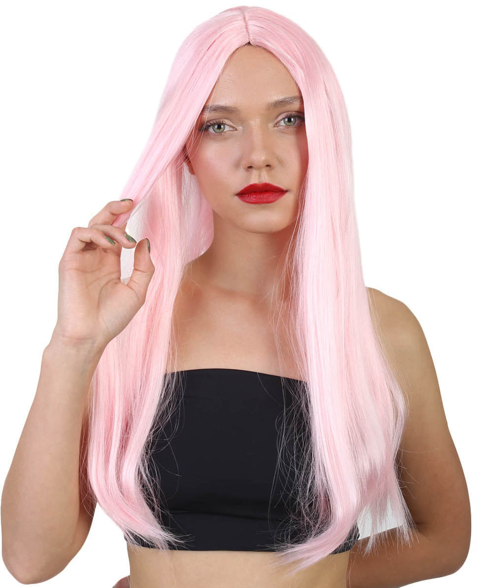 Wigs2you ハロウィンパーティープレミアム H-864 悪の花嫁 II 女性ウィッグ ソフトピンク色