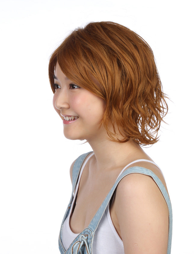【Wigs2you】ウィッグ 耐熱 W-759 フルウィッグ ミディアム カール 高品質 ナチュラル 自然 かつら 女装 普段使い 医療用 簡単着用。