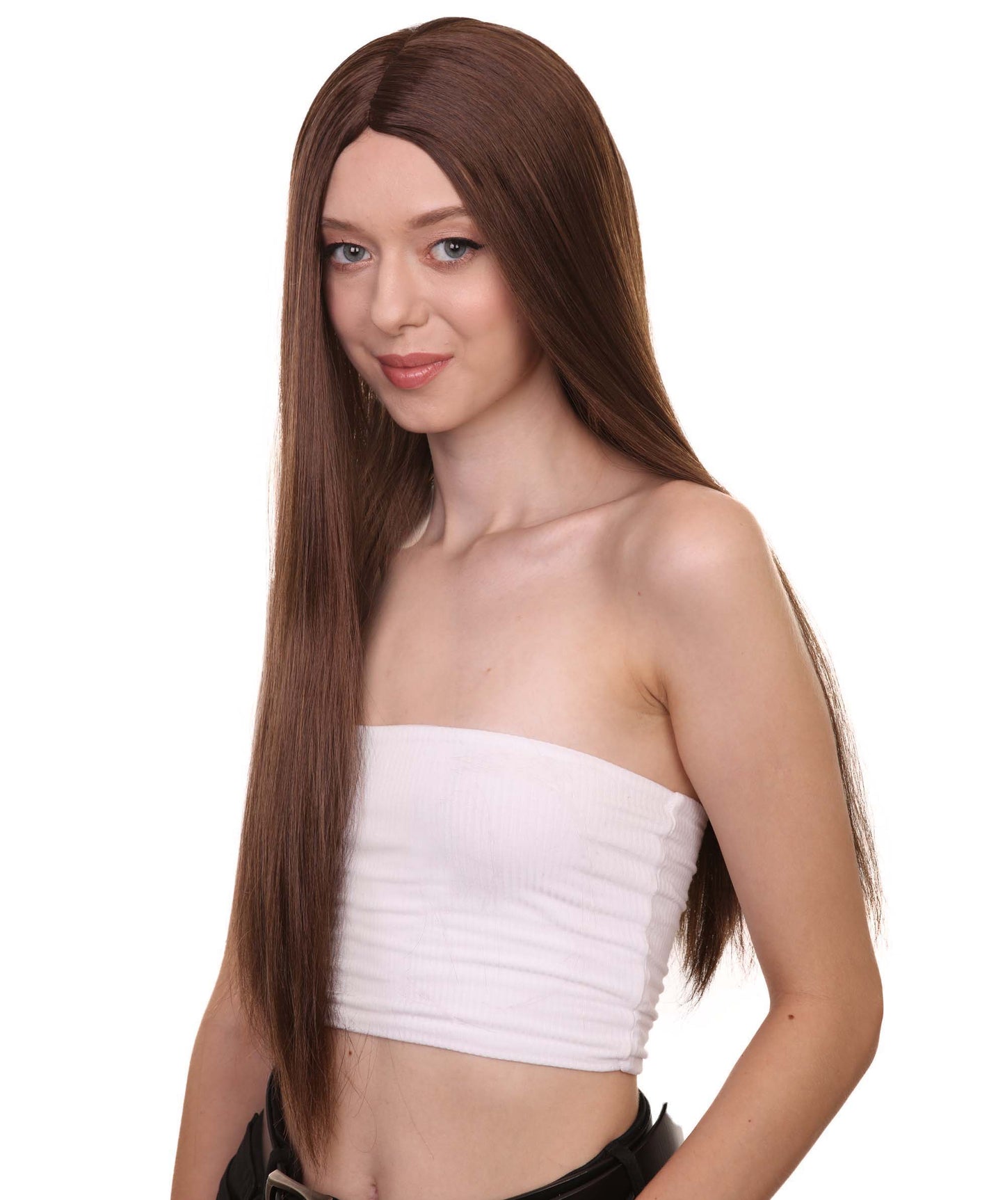 Wigs2you ハロウィンパーティープレミアム H-875 悪の花嫁 II 女性ウィッグ ブラウン