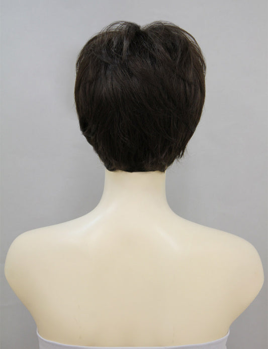 Mrs Styles 年齢 30-40 ショート Infinite Allure レイヤード ヒューマンヘア ミックス クリップイン