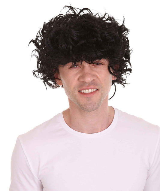 ハロウィンパーティー プレミアム 男性用 H-2225 ウェディング・シンガー のアダム・サンドラー ウィッグ
