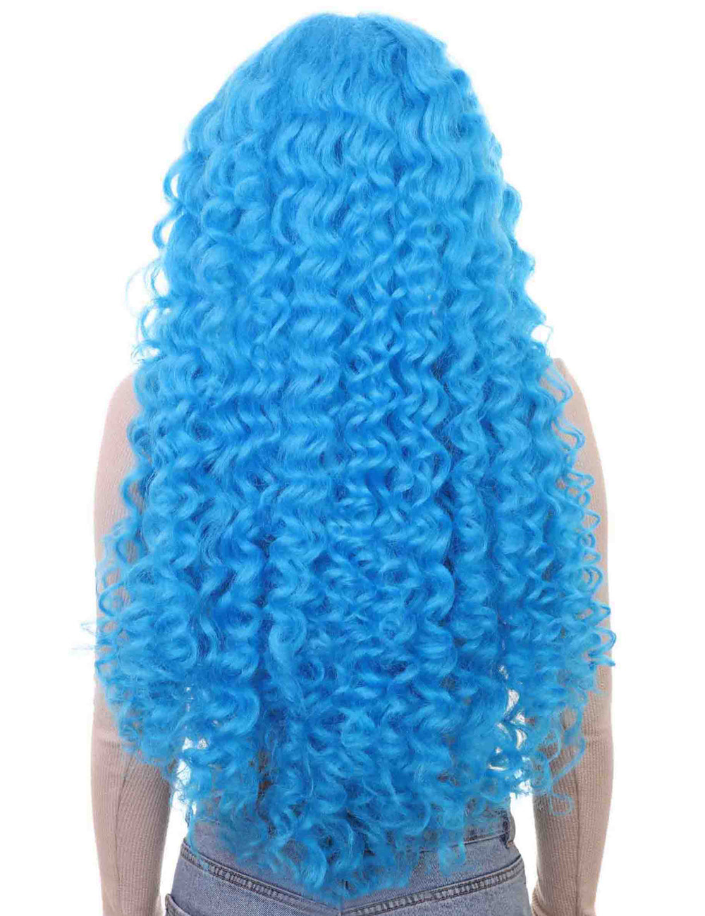 Wigs2you ハロウィンパーティープレミアムレディース H-1486 美しいルックを手に入れよう!マリンマーメイド ウィッグ 明るいブルー