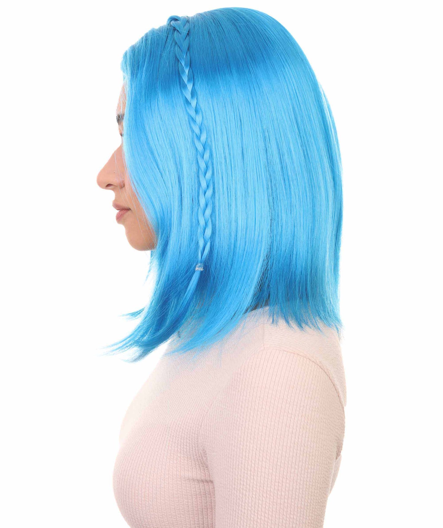 Wigs2you ハロウィンパーティープレミアム レディース H-921 スワンプクイーンウィッグ ネオンブルー色