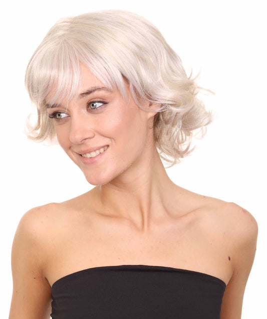 ブロンドカントリーシンガーウィッグ H-2592 ソフト合成繊維 女性らしい魅力 美しいウィッグを作る芸術