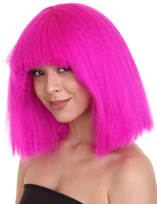 Wigs2you ハロウィンパーティープレミアムレディース H-1525 美しいルックを手に入れよう!ポップスターネオンフューシャウィッグ
