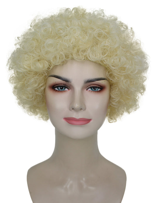 ブロンドカーリーアフロクラウンウィッグ H-5265 女性用カーリーアフロクラウンウィッグコレクション