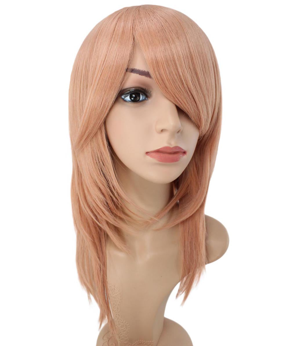レディースファッション C-071 ロングストレート C-ワインレッド コスプレヒートスタイラブルウィッグ