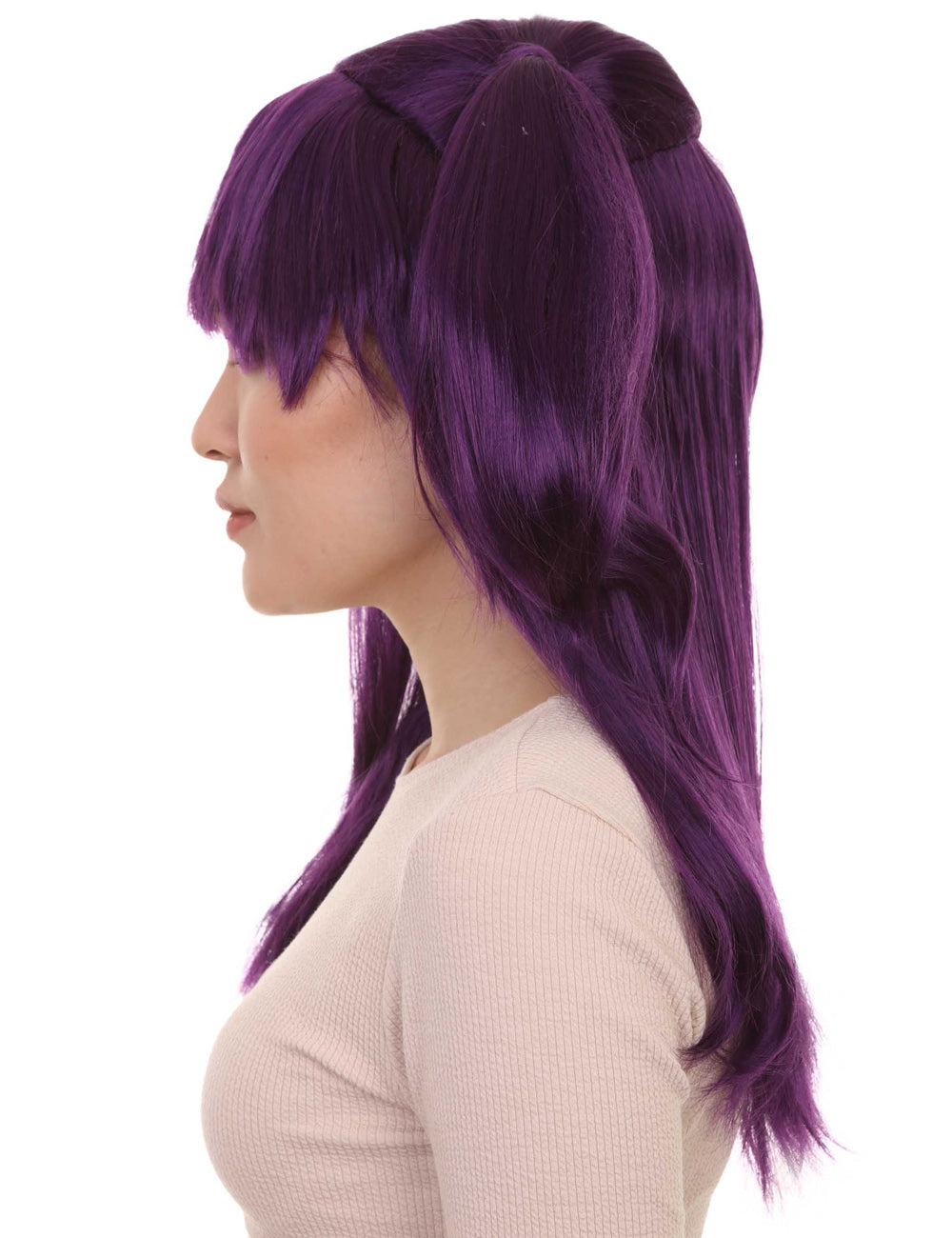 Wigs2you ハロウィンパーティープレミアム レディース H-789 バナナエンジェルウィッグ バイオレットカラー