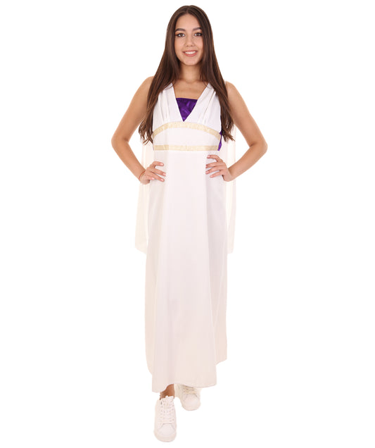 大人の女性 JCO-050 ギリシャの女神の衣装 ホワイト コスプレ衣装