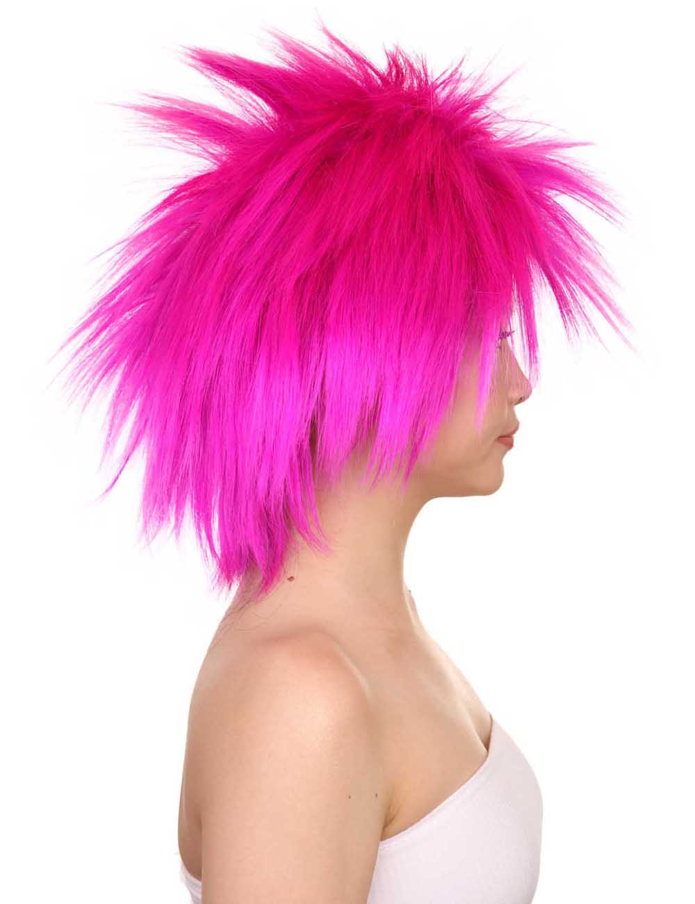 Wigs2you ハロウィンパーティープレミアムレディース H-1694 着け心地が良い とても快適 ファンキーパンク ネオンフューシャウィッグ