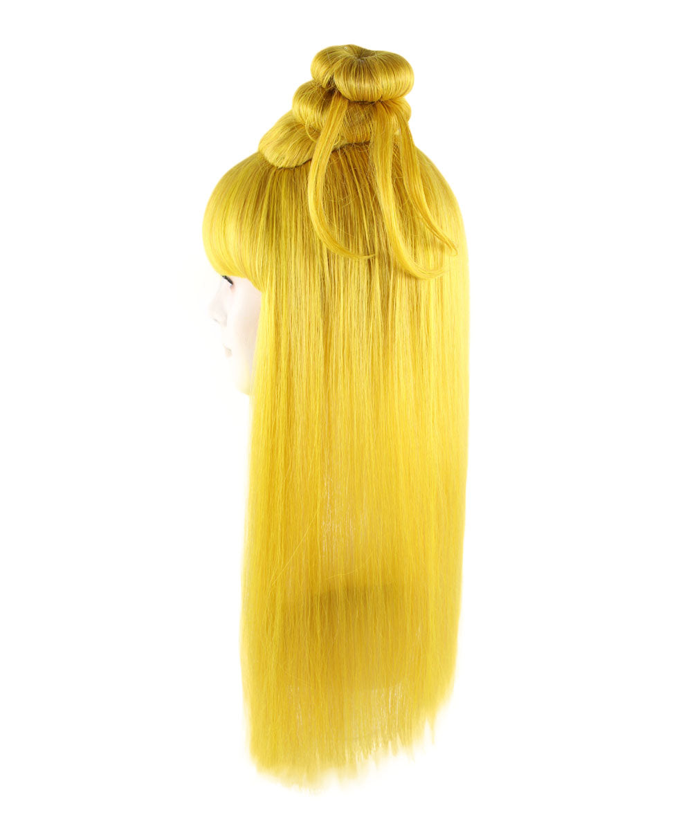 Wigs2you ハロウィン パーティー プレミアム レディース H-1218 快適なフィット感のゴールド アジアン プリンセス ウィッグ