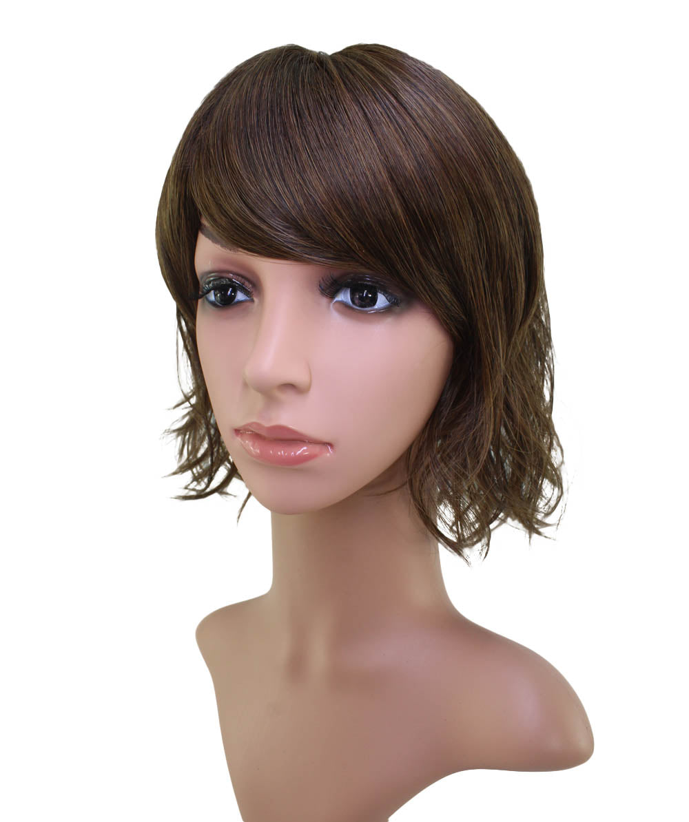 【Wigs2you】ウィッグ 耐熱 W-759 フルウィッグ ミディアム カール 高品質 ナチュラル 自然 かつら 女装 普段使い 医療用 簡単着用。