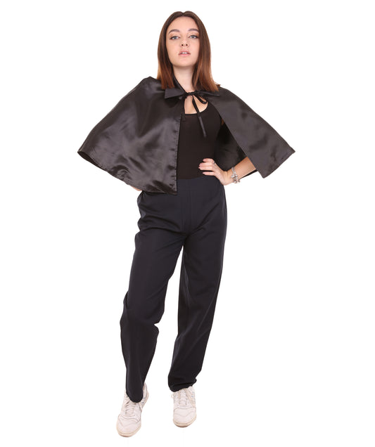 大人向け女性用 JCO-208_1 バンパイア ケープ ブラック ハロウィン コスチューム