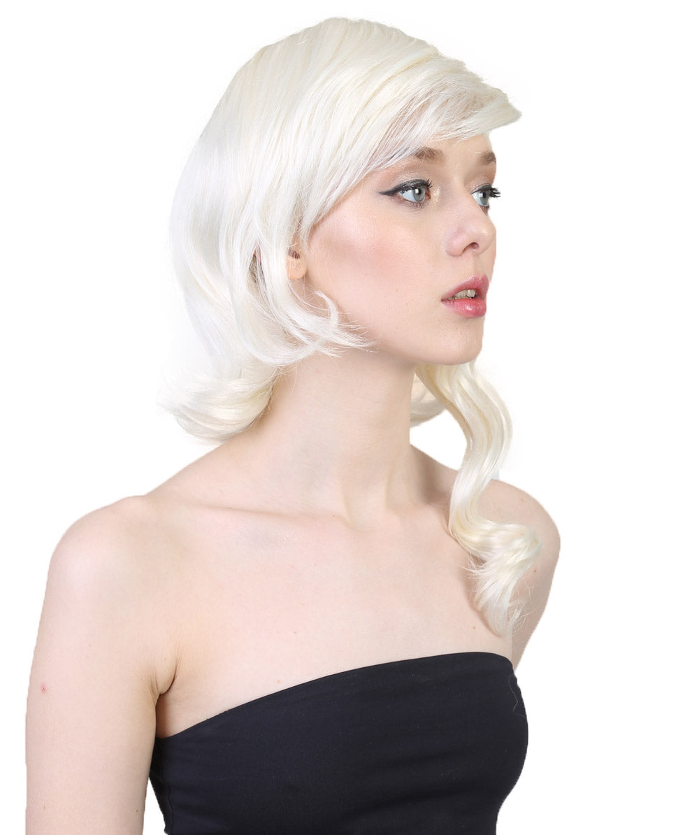 Wigs2you ハロウィンパーティ プレミアムレディース H-2073 とても快適 ファイナルファンタジー ライトニング ホワイト コスプレウィッグ