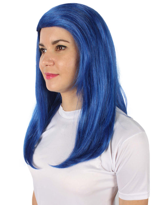 ハロウィンとパーティ プレミアムレディース 青 アニメシリーズ ピースキーパーウィッグ H-5668