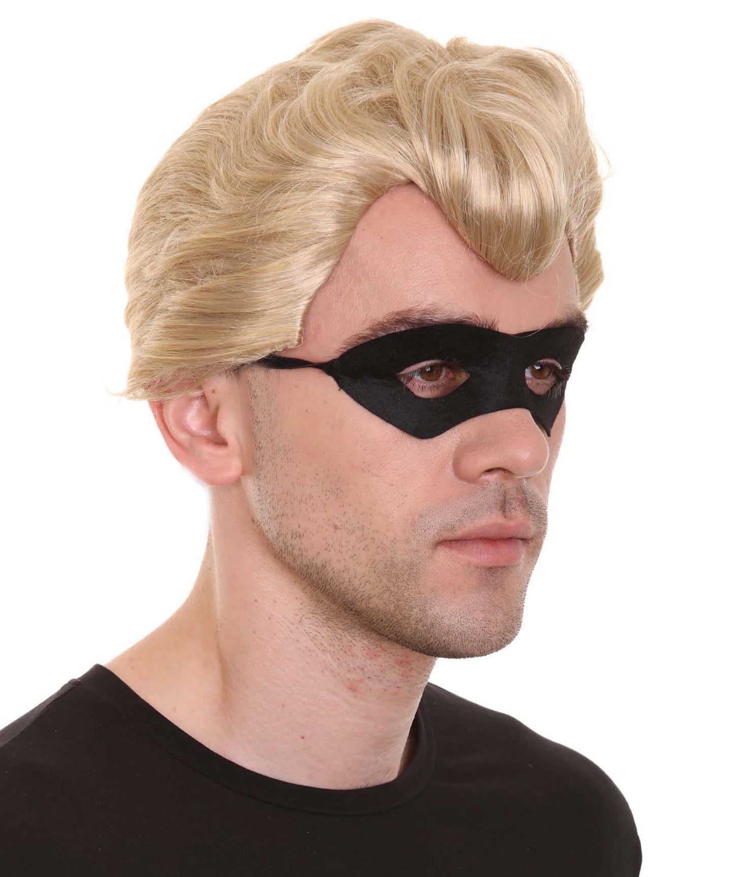 男性用「インクレディブル・ファミリー2」Mr.インクレディブルマスクセット付き H-4363 ブロンド コスプレハロウィンウィッグ