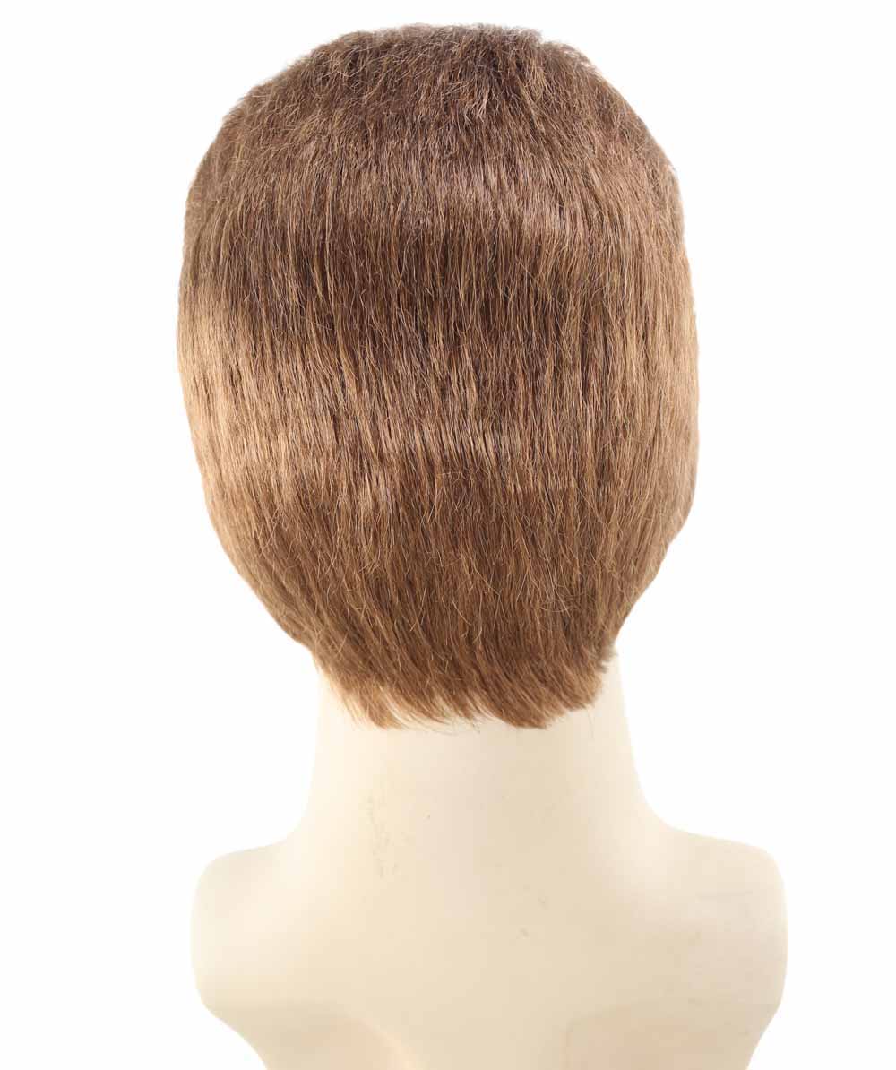 男性 ファンシー ブラウン ウィッグ H-2304 コレクション プレミアム 通気性のあるキャプレスキャップ