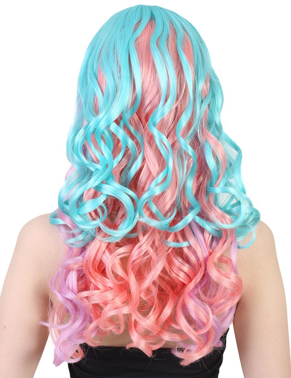 Wigs2you ハロウィンパーティー プレミアム レディース H-686 ファンタジーウィッグ マルチカラー