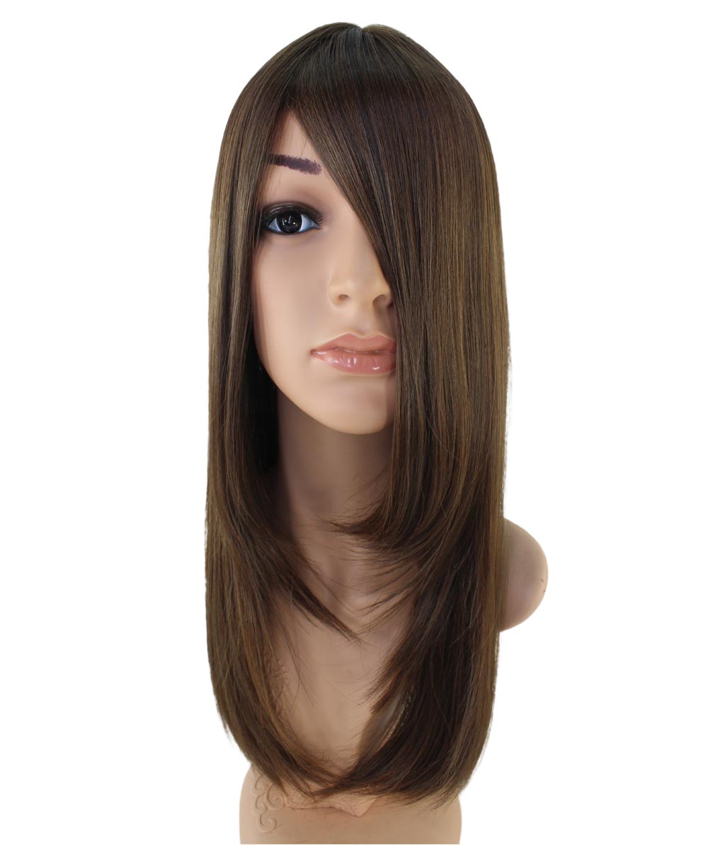 レディースファッション C-054 ロングストレート C-プラチナブロンド コスプレヒートスタイラブルウィッグ