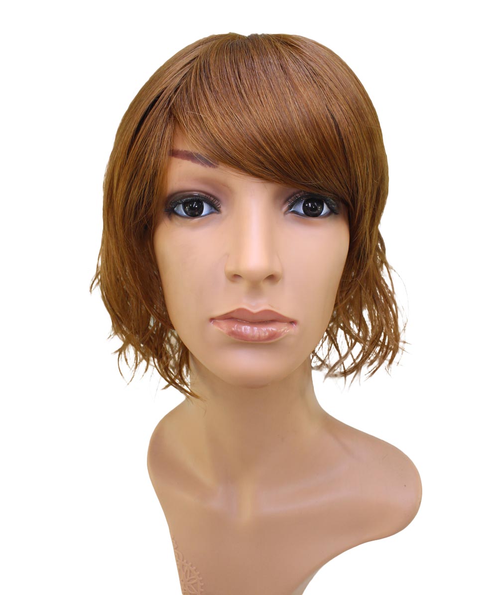 【Wigs2you】ウィッグ 耐熱 W-759 フルウィッグ ミディアム カール 高品質 ナチュラル 自然 かつら 女装 普段使い 医療用 簡単着用。
