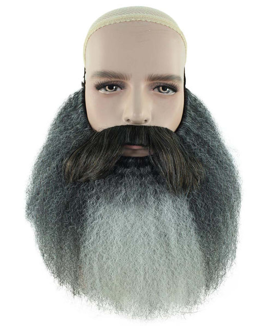 ハロウィンパーティープレミアム 男性用 H-3612 おじいさん マスタッシュ ウィッグ