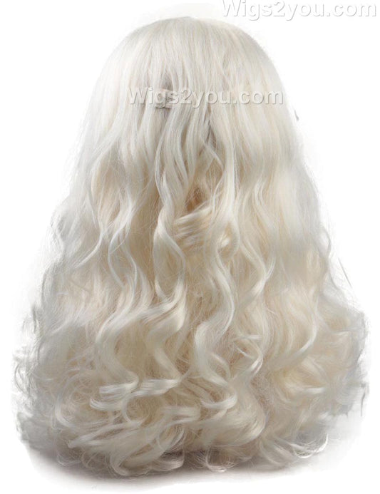 女王婦人用は夢中になります|長く波形の白い映画は夢中になります|割増空気を通すCaplessなキャップH-479。