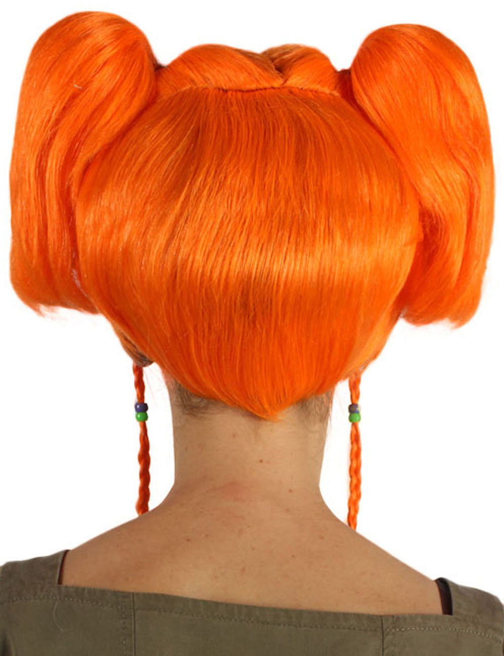 Wigs2you ハロウィンパーティープレミアム レディース H-696 バットエンジェルウィッグ パンプキンオレンジ色
