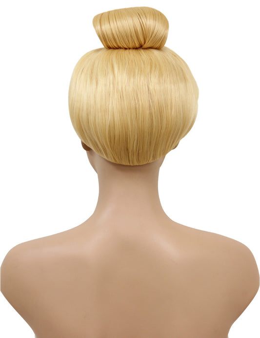 レディースファッション C-029 ショート C-ペールイエロー コスプレ ヒートスタイルウィッグ