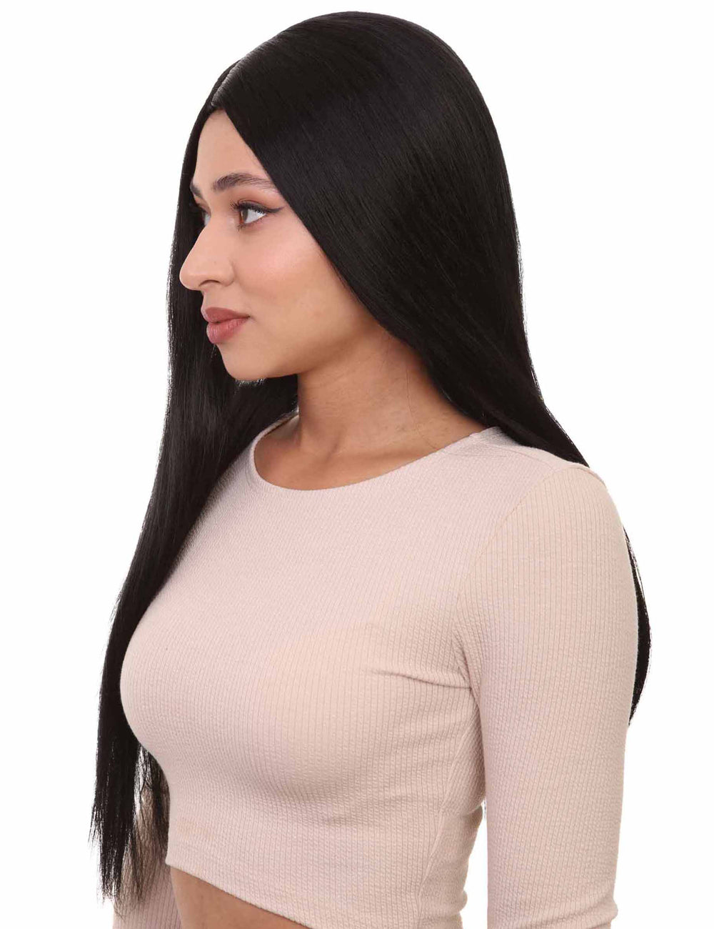 Wigs2you ハロウィンパーティープレミアム レディース H-683 ブラックウィッチウィッグ