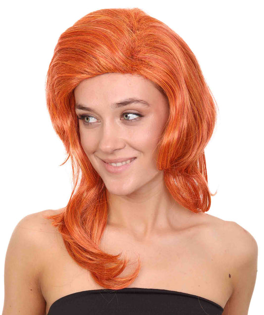 レッド ホット ジェシカ ラビット ウィッグ H-2617 合成 vs. 天然 女性のウィッグの世界への深いダイブ