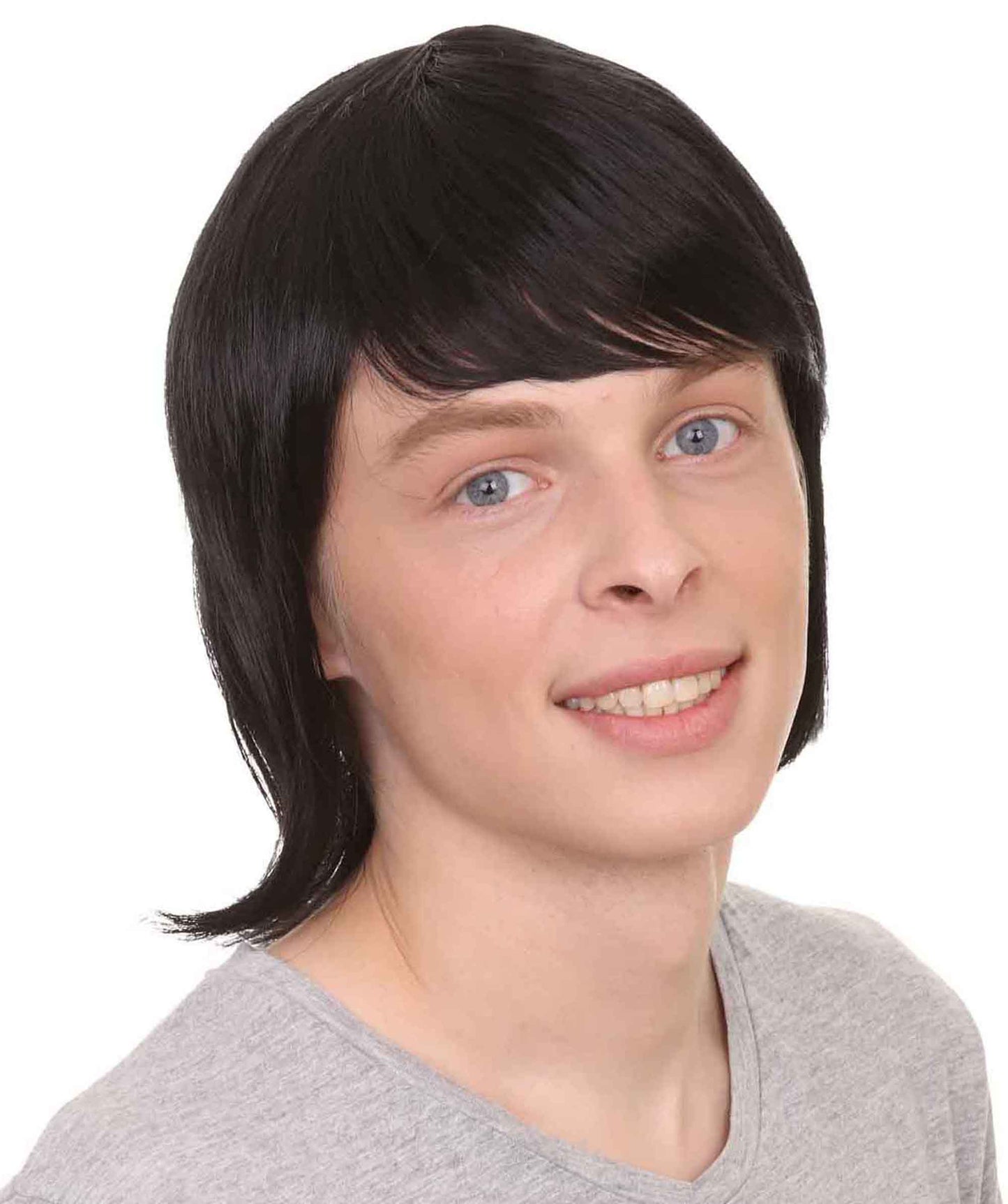 Wigs2you ハロウィンパーティープレミアムメンズ H-2123 60年代モッド男性ウィッグ 自然な見た目 完璧なウィッグの選び方