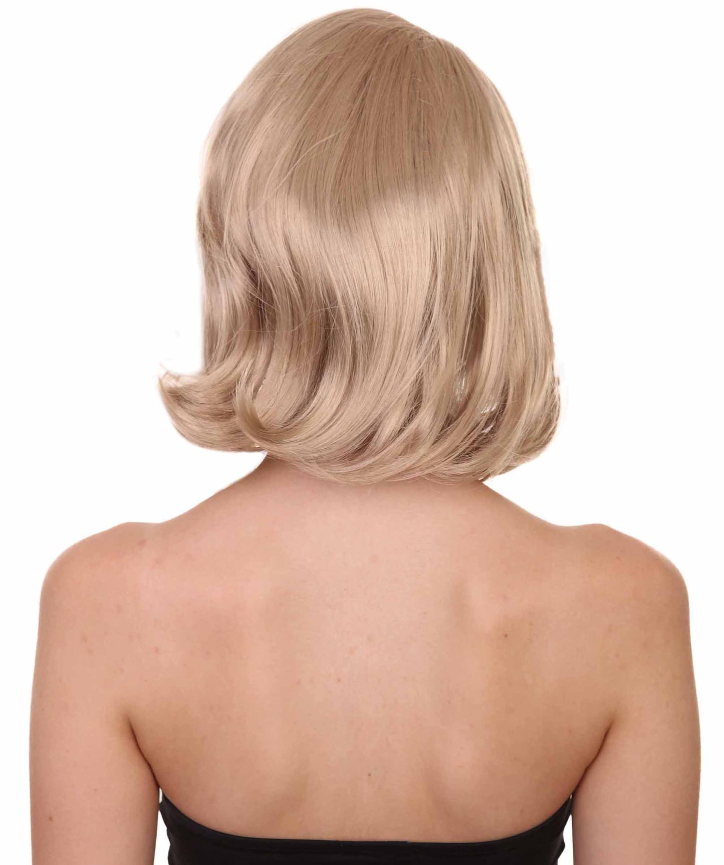 Wigs2you ハロウィン パーティー プレミアム 簡単に着用できる H-1143 とても快適なナチュラル ブロンド カーリー レディ ウィッグ