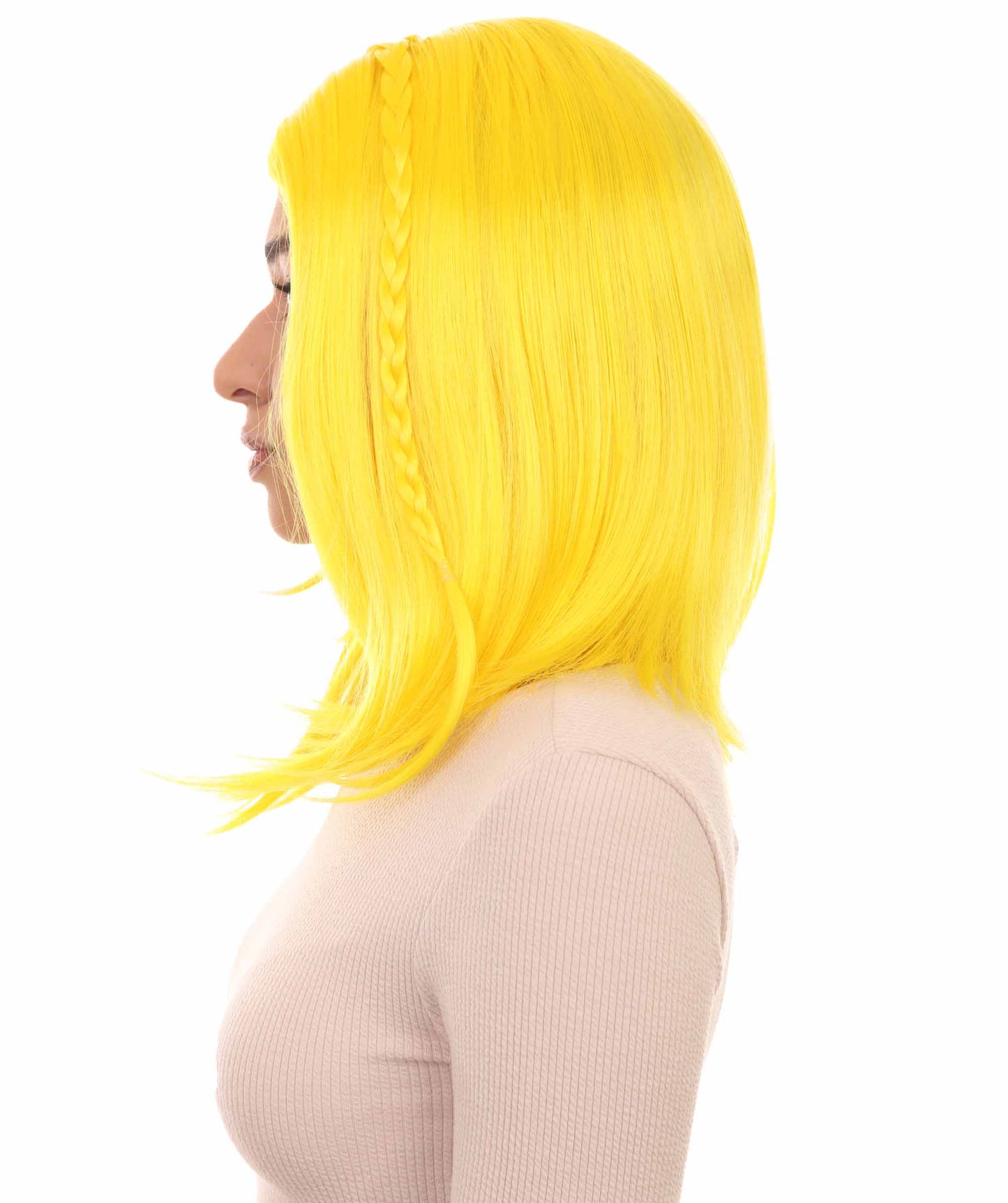 Wigs2you ハロウィンパーティープレミアム H-894 スワンプクイーンウィッグ イエロー色