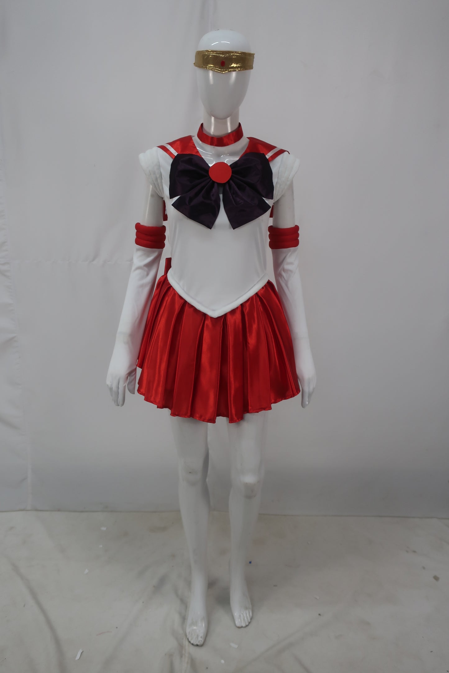 大人の女性用 JCA-047 セーラームーン レッド ホワイト コスプレ衣装