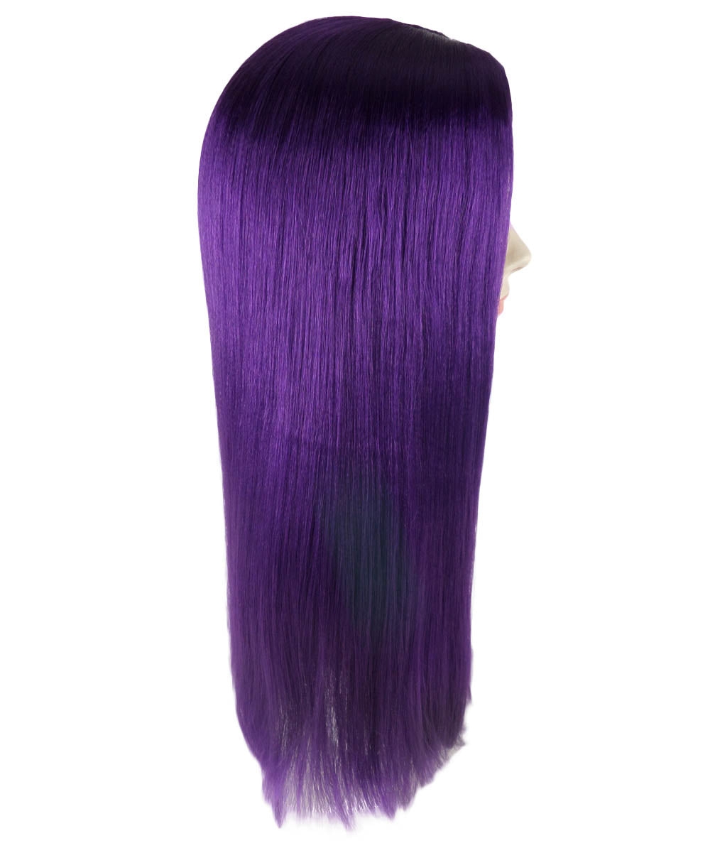 Wigs2you ハロウィンパーティー プレミアム H-863 悪の花嫁 II 女性ウィッグ ダークパープル色