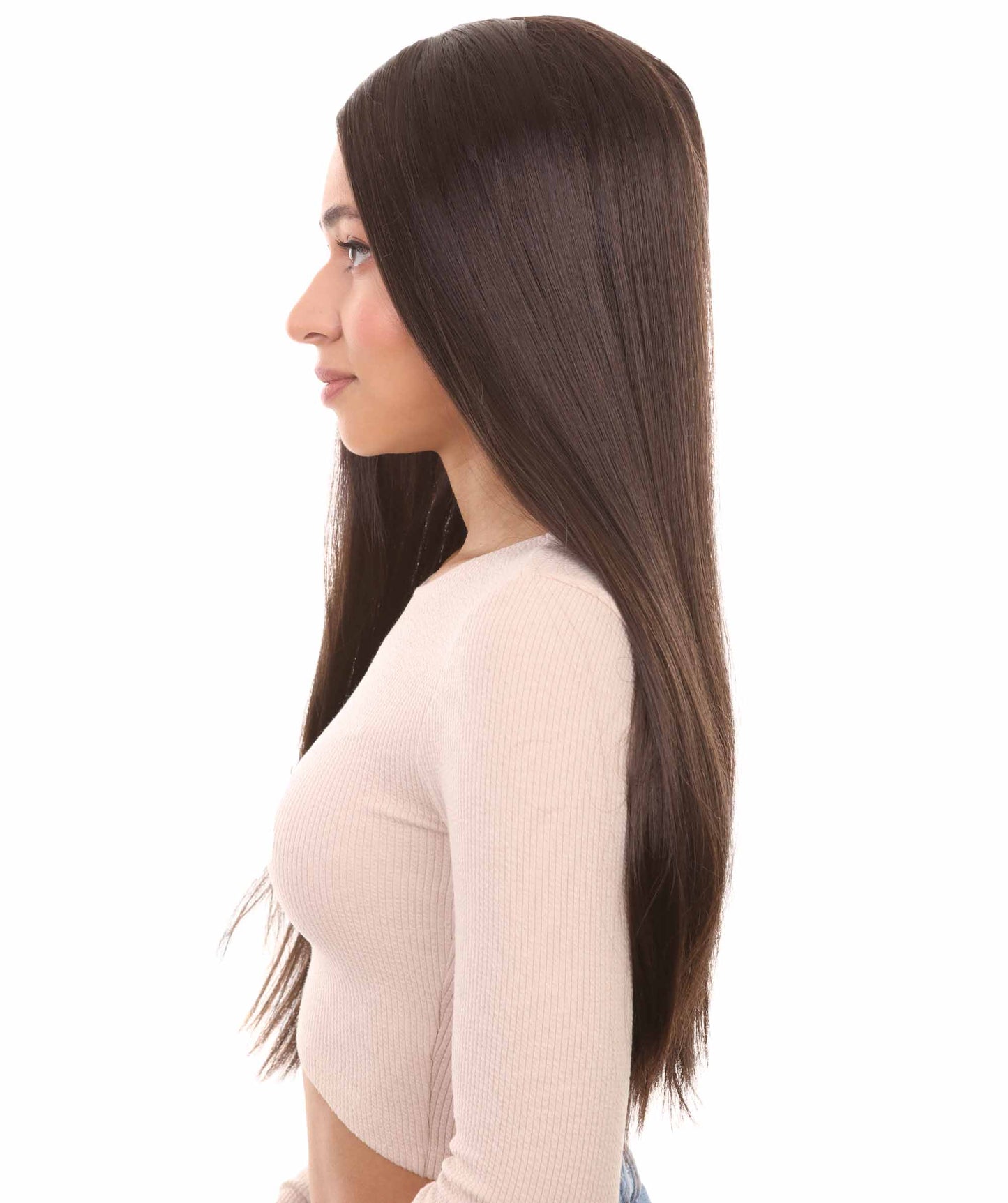 Wigs2you ハロウィンパーティープレミアム H-877 悪の花嫁 II 女性ウィッグ ダークブラウン色