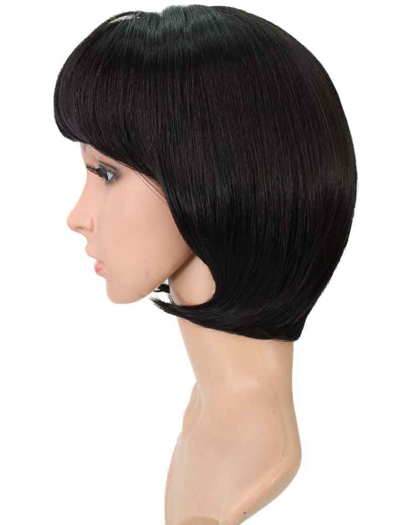 "耐熱商品☆ショートウィッグ☆カワイさ満点ボブスタイル☆小顔効果抜群! アレンジ自由 ウィッグネット付き♪ W-760 "