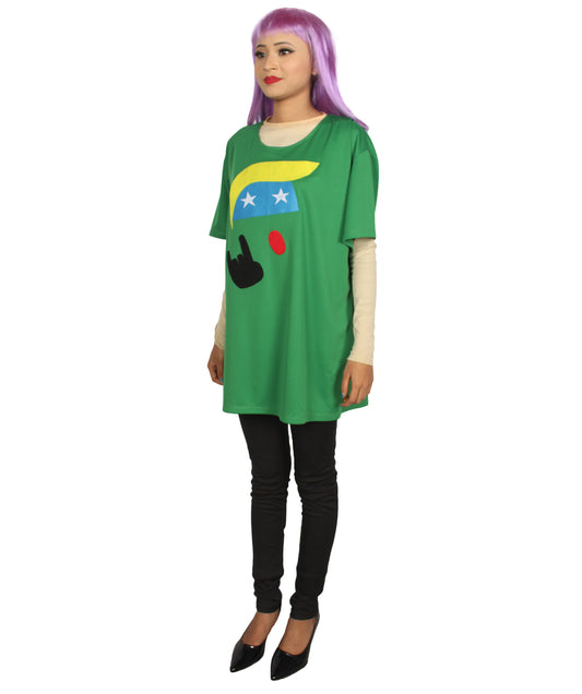 大人用女性の JCO-175_7 プレジデントロゴ ダークグリーン ハロウィンコスチューム